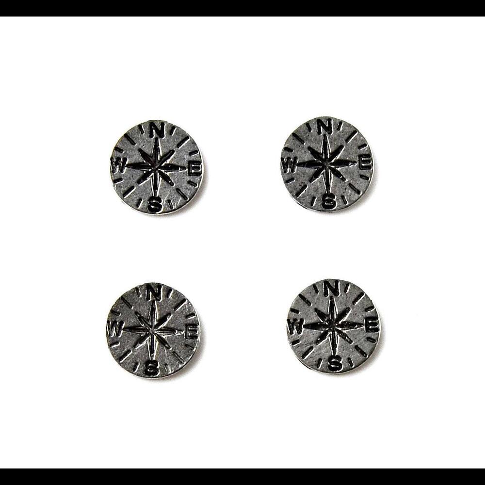 Compass Tuxedo Shirt Studs